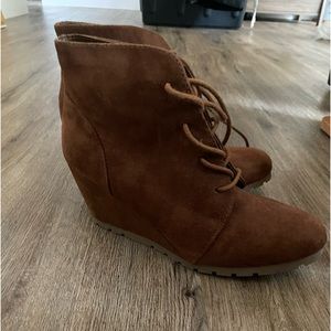 Wedge Booties
